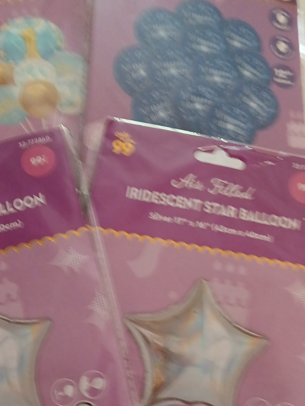 Iridescent Balloon - Party Decoration Bundle